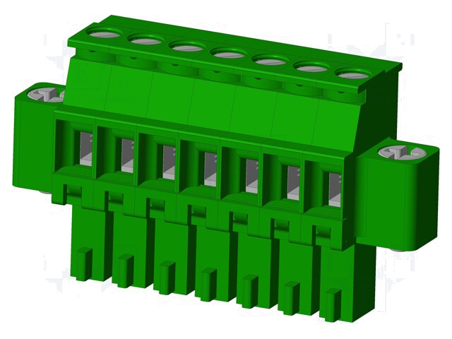 Connector: ontkoppelbare terminal strip; stekker; vrouwelijk Connector: ontkoppelbare terminal strip; stekker; vrouwelijk